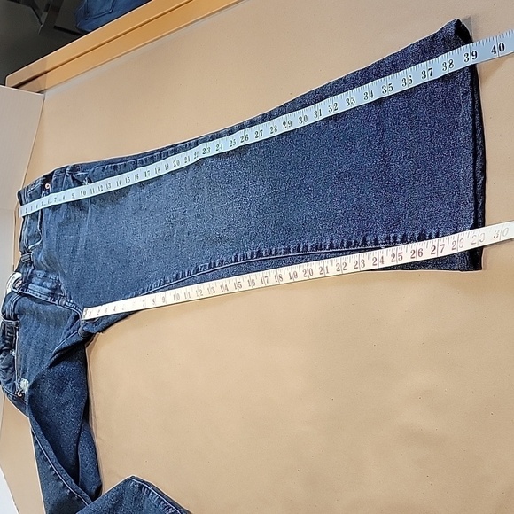 Kensie "The Tessa" High Rise Bootcut Blue Jeans, Size Unknown - EUC - Picture 7 of 13